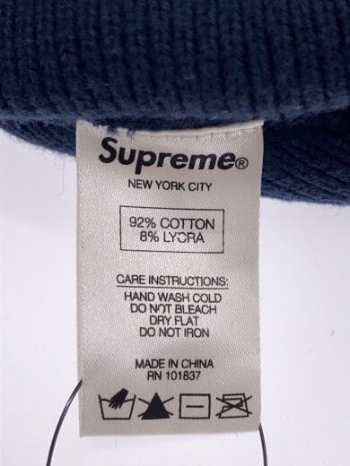 商品画像：Small Box Logo Beanie/ニットキャップ/--/コットン/NVY/メンズ// 4
