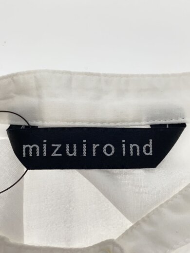 商品画像：長袖ブラウス/--/コットン/WHT/無地/1-230014 3