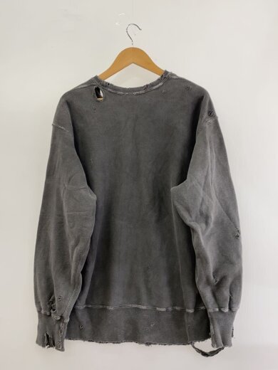 商品画像：AN M CRASH CREWNECK SWEAT SHIRT/スウェット/2/コットン/GRY/ANC-CT12// 2