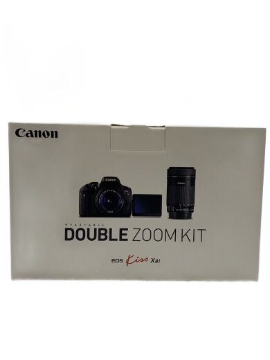 商品画像：デジタル一眼カメラ EOS Kiss X8i ダブルズームキット DS126571// 8