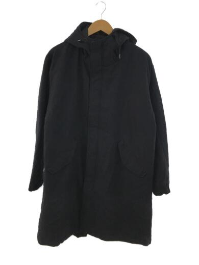 画像：GLOBAL WORKコート/M/ポリエステル/NVY/無地1