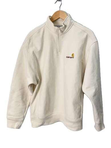 商品画像：Half Zip American Script Sweat/L/コットン/CRM 1