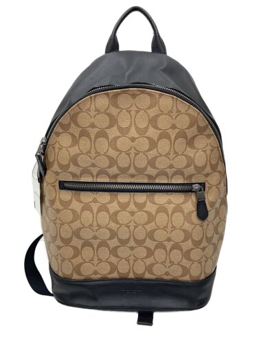 商品画像：リュック/レザー/BEG/総柄/F78756 1