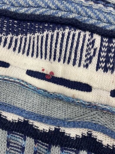 商品画像：ニット・セーター(厚手)/L/コットン/BLU 5