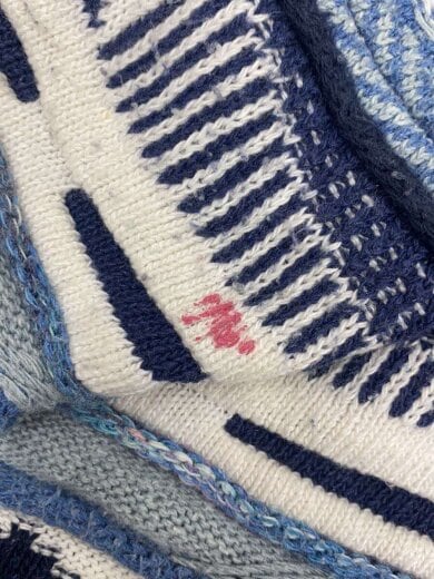 商品画像：ニット・セーター(厚手)/L/コットン/BLU 8