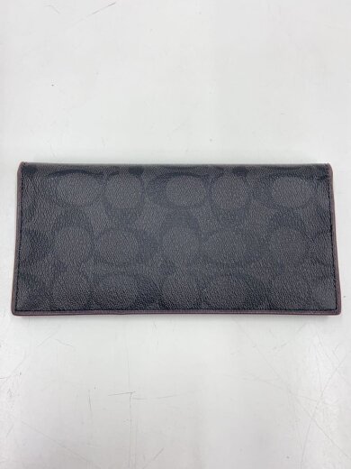 商品画像：長財布/レザー/BLK/総柄/メンズ/H2244// 2