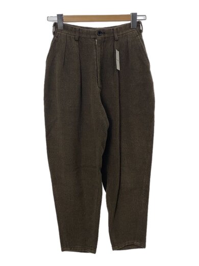 商品画像：80s/2タック/クロップドパンツ/S/コットン/カーキ/P-11018S 1