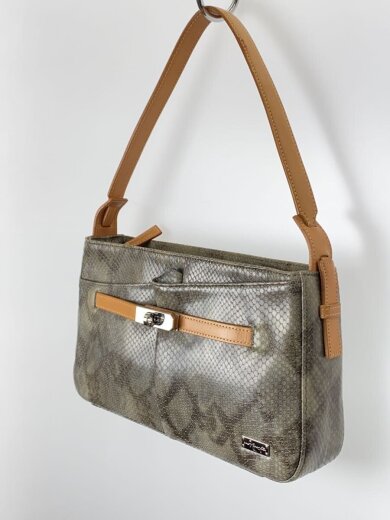 商品画像：ショルダーバッグ/レザー/GRY/アニマル 2