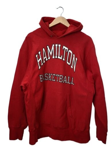 商品画像：80S/トリコタグ/HAMILTON/USA製/パーカー/XL/コットン/レッド 1