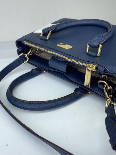 画像：MICHAEL KORSショルダーバッグ/レザー/NVY7