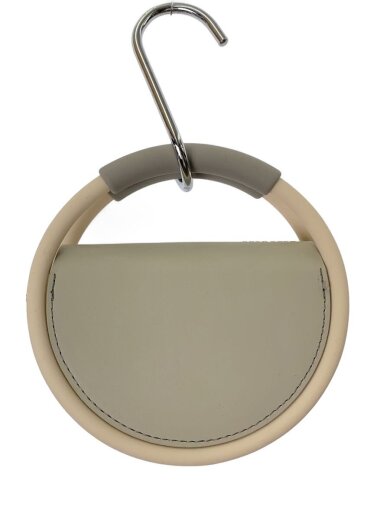 商品画像：HOOP/ショルダーバッグ/PVC/BEG 3