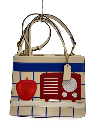 商品画像：×Tom Wesselmann Cashin Carry Tote 22/レザー/ベージュ/CA127 1