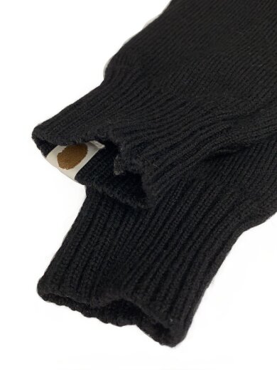 商品画像：レタードカーディガン(厚手)/L/ウール/BLK// 5