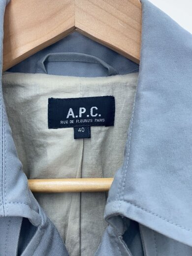 商品画像：OLD/ルーマニア製/トレンチコート/40/コットン/GRY 3