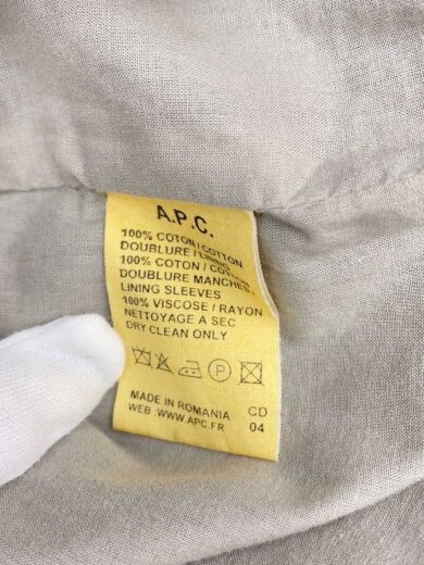 商品画像：OLD/ルーマニア製/トレンチコート/40/コットン/GRY 4