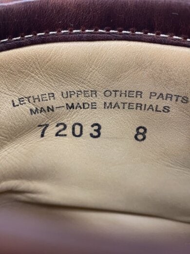 商品画像：レースアップブーツ/UK8/BRW/レザー/7203 5