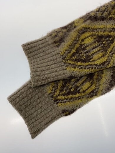 商品画像：Mohair Cardigan-GEOMETRIC/カーディガン(厚手)/S/モヘア/CML/J0255 5