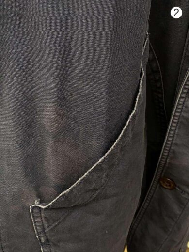 商品画像：ジャケット/L/コットン/NVY 6