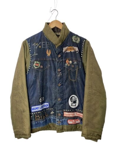 商品画像：転写プリント/ダウンジャケット/M/ポリエステル/KHK/122BENH-JKM04 1