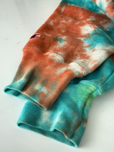 商品画像：00s/PREMIUM REVERSE WEAVE/タイダイ染め/カレッジロゴ/XL/コットン/ 4