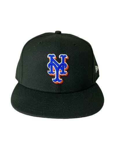 商品画像：59FIFTY/ニューヨークメッツ/キャップ/7 1/2/ポリエステル/BLK/メンズ 1