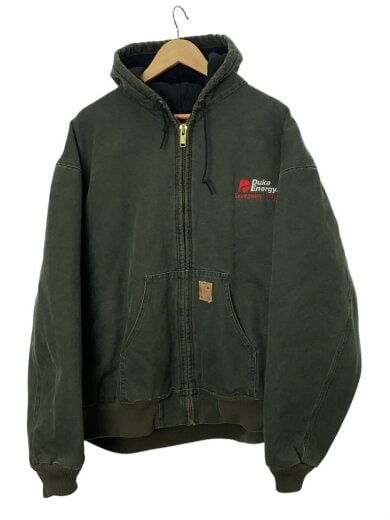 商品画像：Duke Energy/企業ロゴ刺繍/ダック地/アクティブジャケット/4XL/コットン/KHK 1