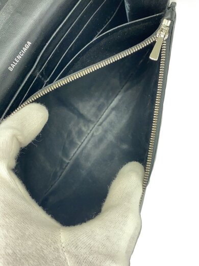 商品画像：長財布/レザー/BLK/メンズ/594289・1090・V・531267// 5