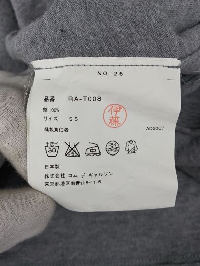 商品画像：06AW/長袖ワンピース/SS/コットン/GRY/RA-T008 4