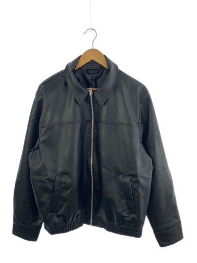 商品画像：フェイクレザーボンバージャケット/XL/フェイクレザー/BLK/4027/400/800 1