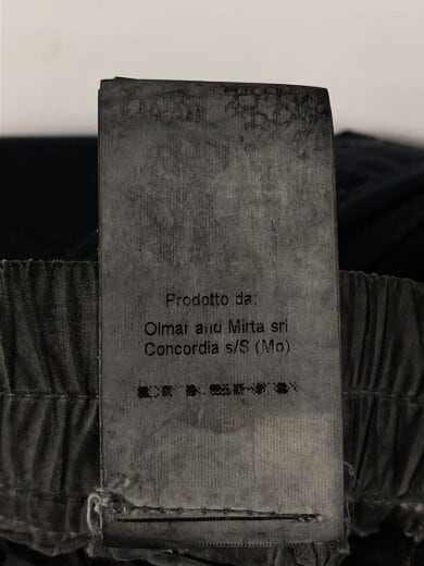 商品画像：14SS/Dyed Drawstring Long Pants/XS/コットン/BLK/DU14S7374-SBM 6