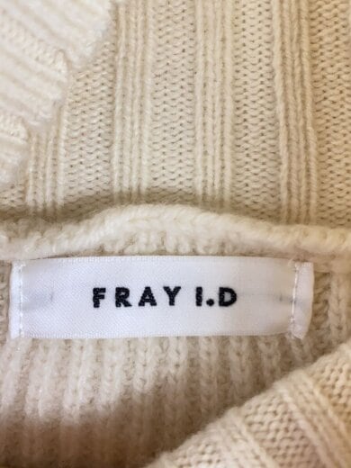 商品画像：2WAYボタンレイヤードニットプルオーバー/one/ウール/CRM/FWNT225071// 3