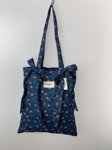 商品画像：ZOZOTOWN別注/リボントートバッグ/コットン/BLU/花柄/01ACZ067 5