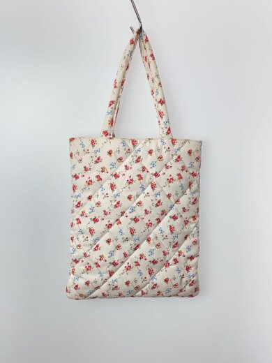 商品画像：パデットトートバッグ/ポリエステル/PNK/花柄/01ACZ042 2