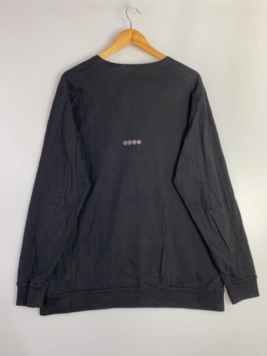 商品画像：カーディガン(薄手)/XL/コットン/BLK/着用感有// 2
