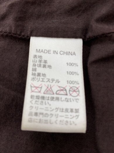 商品画像：ジャケット/XL/山羊革/BRW/772327-00// 4
