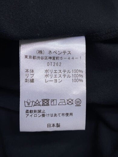 商品画像：ワンポイント刺繍/ポケットTシャツ/XS/コットン/BLK/0T262// 4