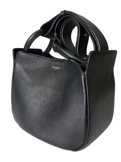 商品画像：michino paris/ショルダーバッグ/レザー/BLK/無地 2