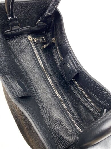 商品画像：michino paris/ショルダーバッグ/レザー/BLK/無地 8