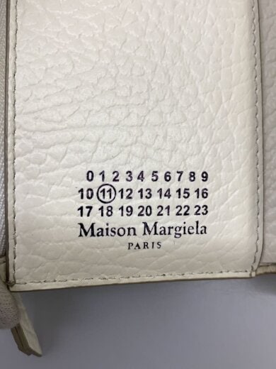 商品画像：3つ折り財布/レザー/WHT/メンズ/SA3UI0017/4ステッチ/コンパクトウォレット 3