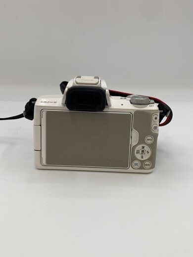 商品画像：デジタル一眼カメラ EOS Kiss M EF-M15-45 IS STM レンズキット [ホワイト] 2