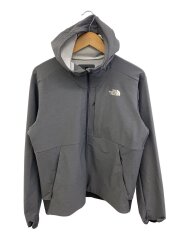 APEX SOFTSHELL PARKA_エイペックス ソフトシェル パーカー/XL/ナイロン/GRY