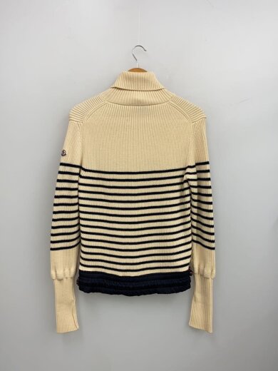 商品画像：ニット・セーター(厚手)/S/ウール/CRM/ボーダー/C20919201800 9799M 2
