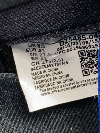 商品画像：AIR JORDAN 1 RETRO HIGH OG_エアジョーダン1 レトロ ハイ OG/27.5cm/BLU 5