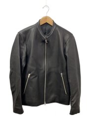 レザージャケット・ブルゾン/M/羊革/BLK/L17SS-17