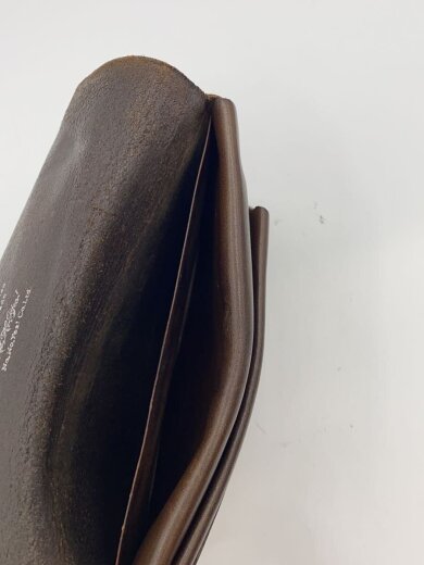 商品画像：長財布/レザー/BRW/無地/メンズ// 5