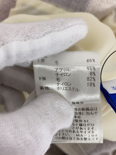 商品画像：長袖ワンピース/36/ウール/CRM/無地/55J79-817-32 5