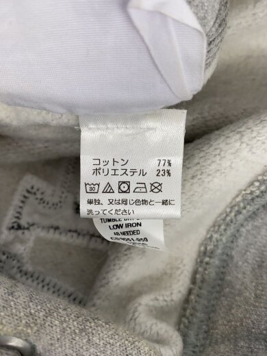 商品画像：パーカー/L/コットン/GRY/CS3051-950 4