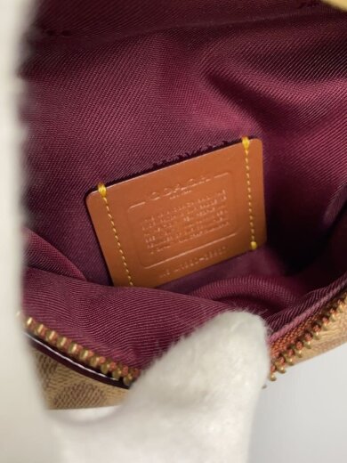 商品画像：ウエストバッグ_ベルトバッグ_シグネチャーキャンバス/PVC/BRW 6