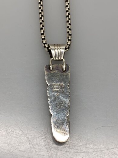 商品画像：ネックレス/Starling/chester benally刻印/カラーストーン/SLV/トップ有/メンズ 4