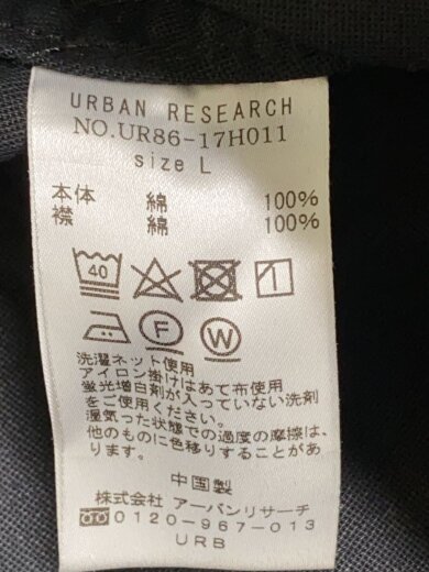 商品画像：カバーオール/L/コットン/BLK/UR86-17H011 4